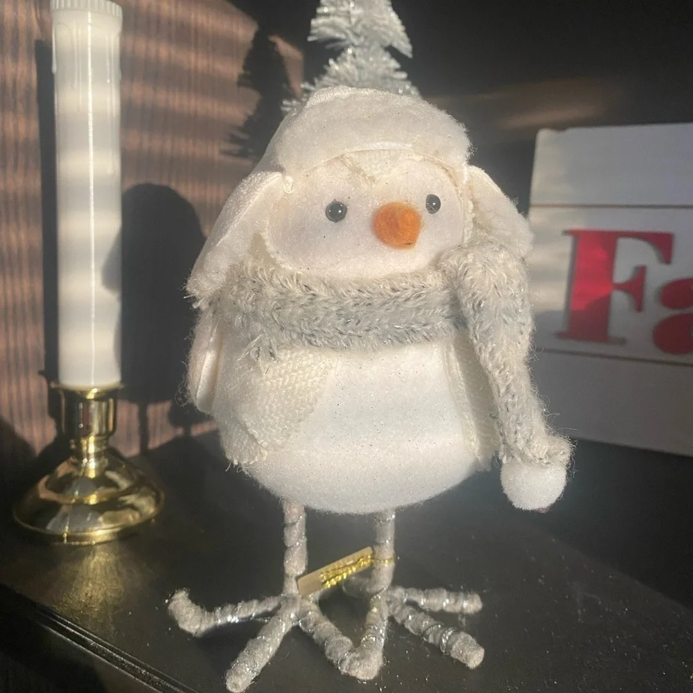 Target Wondershop Winter 2020 FROST Featherly Friends Christmas Fabric Bird